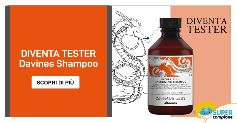 Diventa tester Shampoo Davines con MyBeauty Diventa tester Shampoo Davines con MyBeauty