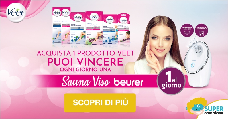 Vinci Sauna facciale Beurer con Veet Vinci Sauna facciale Beurer con Veet