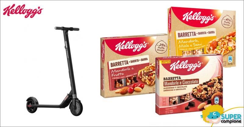 Kellogg's: vinci un monopattino elettrico al giorno Kellogg's: vinci un monopattino elettrico al giorno