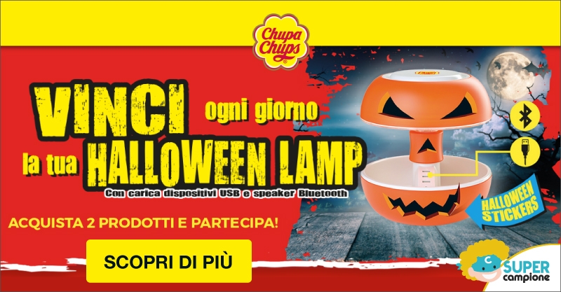 Vinci la Halloween Lamp con Chupa Chups