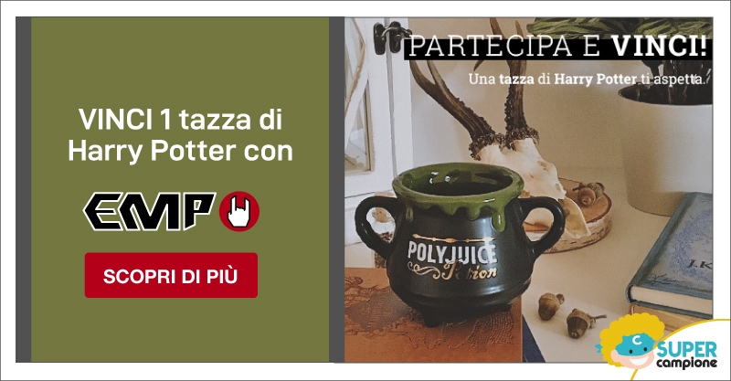 Vinci gratis la tazza di Harry Potter con EMP Vinci gratis la tazza di Harry Potter con EMP