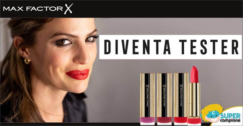 MyBeauty: diventa tester Max Factor