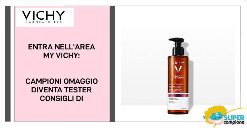 My Vichy: campioni omaggio shampoo Dercos My Vichy: campioni omaggio shampoo Dercos