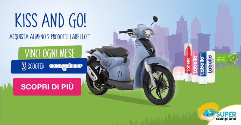 Vinci 1 scooter Scarabeo con Labello Vinci 1 scooter Scarabeo con Labello