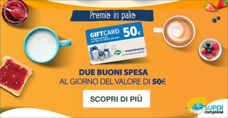 Vinci buoni spesa da 50€ con Parmalat