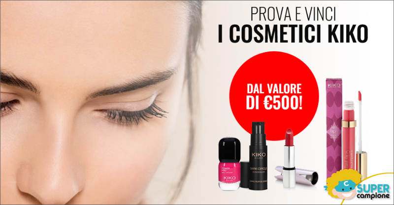 Vinci gratis 500€ di cosmetici KIKO Vinci gratis 500€ di cosmetici KIKO