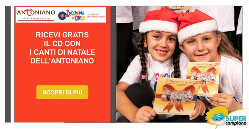 Canzoni Di Natale Zecchino D Oro.Omaggio Cd Di Natale Antoniano E Zecchino D Oro Supercampione 2020