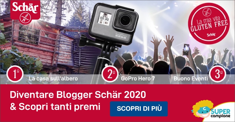 Schär diventa blogger e vinci tanti premi! Schär diventa blogger e vinci tanti premi!