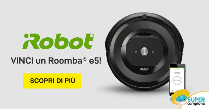 Vinci Roomba®e5 ed altri fantastici con iRobot
