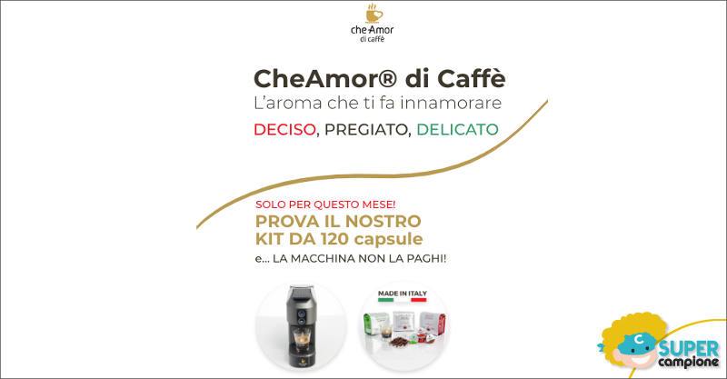 CheAmorDiCaffè: ricevi omaggio la macchina del caffè