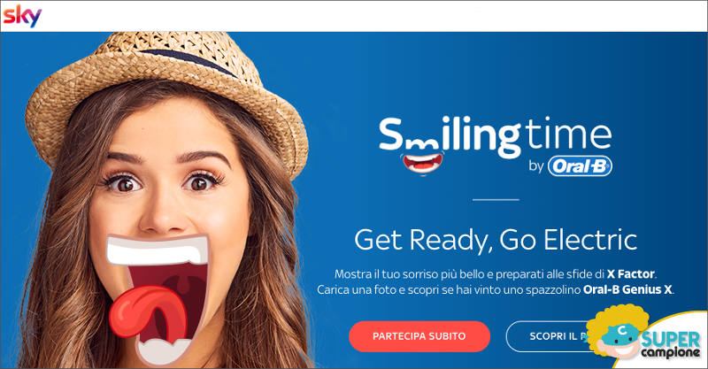 Vinci gratis 50 spazzolini elettrici Oral-B Genius X Vinci gratis 50 spazzolini elettrici Oral-B Genius X