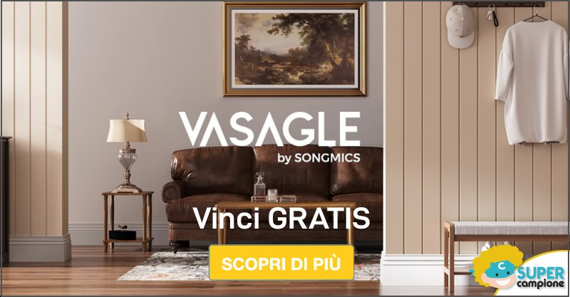 Vinci gratis un tavolo con Vasagle