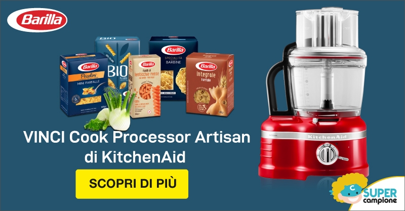 Vinci Artisan KitchenAid con Barilla