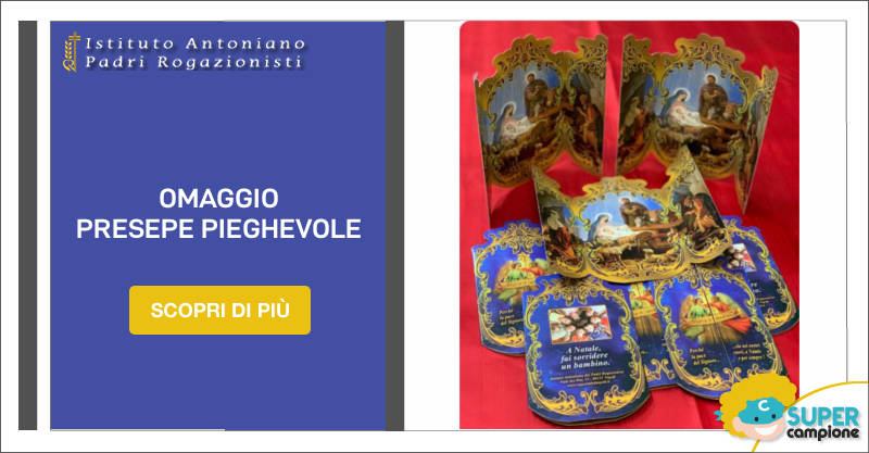 Omaggio presepe pieghevole