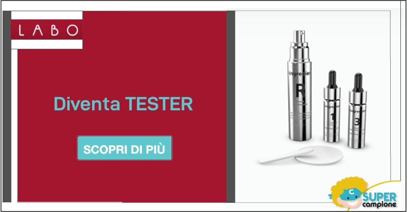 Diventa tester Labo Suiss