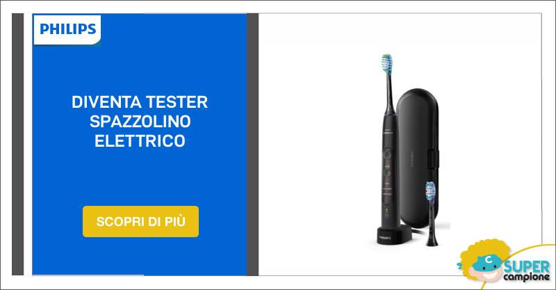 Diventa tester spazzolini elettrici Philips