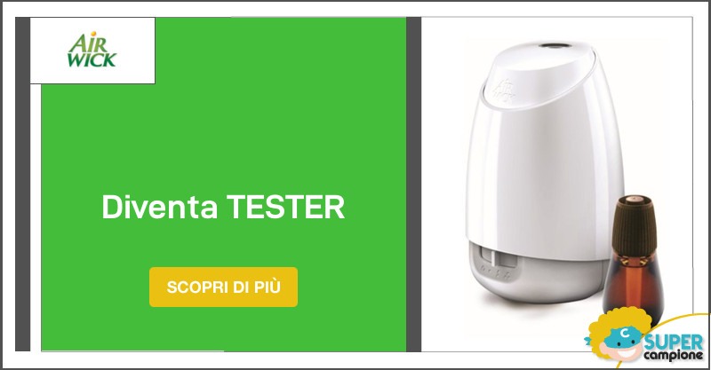 Diventa tester Air Wick Diventa tester Air Wick