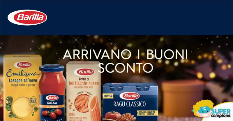 Buoni sconto Barilla: pasta legumi, emiliane, ragù, salse