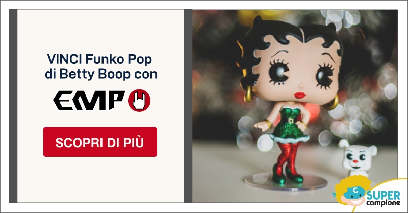 Vinci il Funko Pop di Betty Boop con EMP Vinci il Funko Pop di Betty Boop con EMP