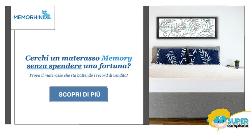 Memorinho: offerta outlet 80%