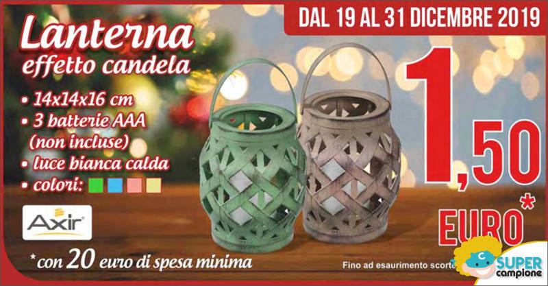 MD: Lanterna effetto Candela a 1,50€ MD: Lanterna effetto Candela a 1,50€