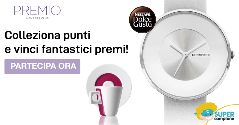Colleziona punti e vinci fantastici premi con Nescafè Colleziona punti e vinci fantastici premi con Nescafè