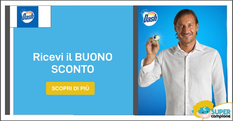 Buono sconto Dash Pods