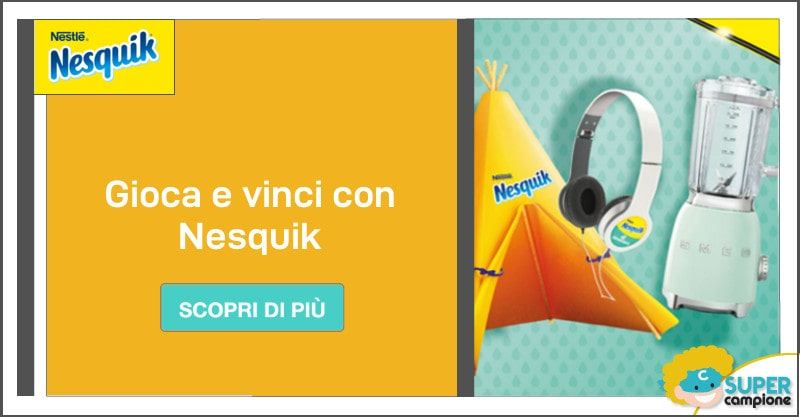 Nesquik: vinci tende, cuffie e frullatori SMEG Nesquik: vinci tende, cuffie e frullatori SMEG
