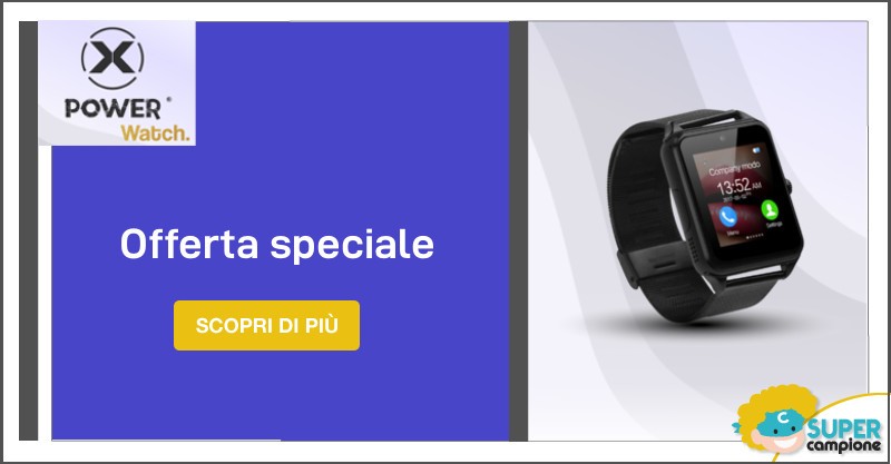 Offerta speciale SmartWatch di xPower