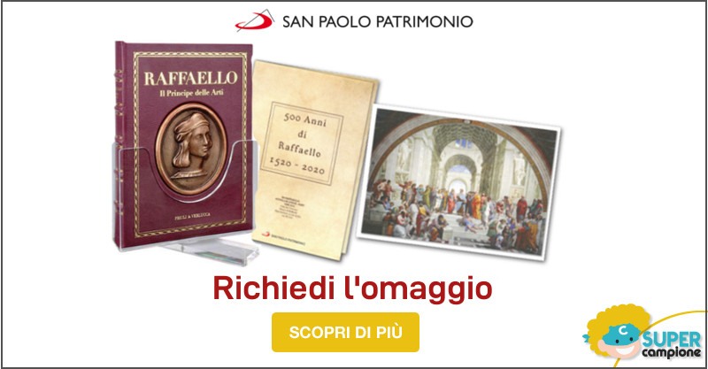 San Paolo Patrimonio: omaggio la stampa della Scuola di Atene