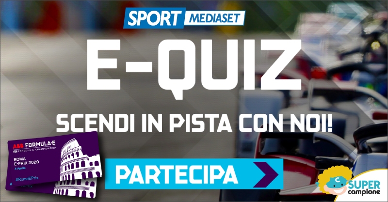 Vinci Gare automobilistiche di Formula E con Mediaset!