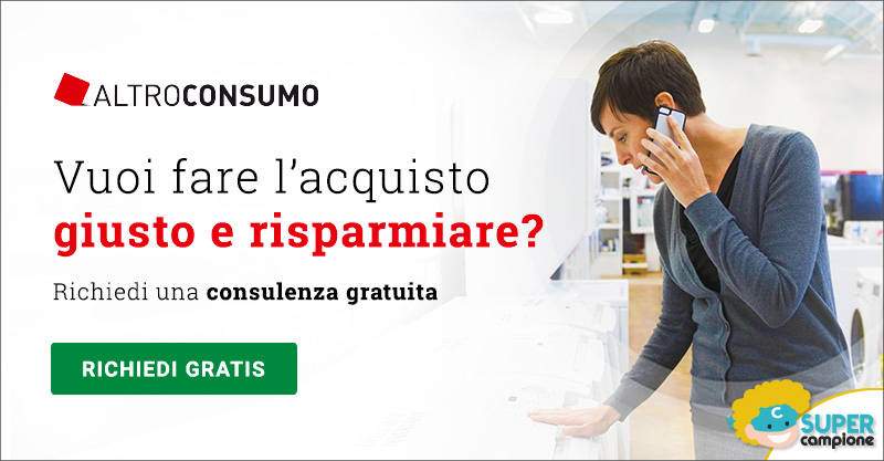 Omaggio Altroconsumo: consulenza acquisto migliore