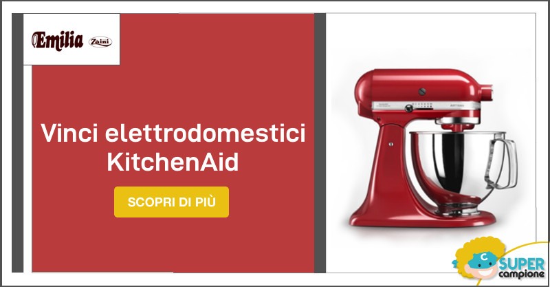 KitchenAid: vinci ogni giorno un elettrodomestico