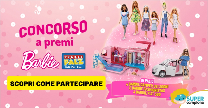 Vinci gratis fantastici premi Barbie Vinci gratis fantastici premi Barbie