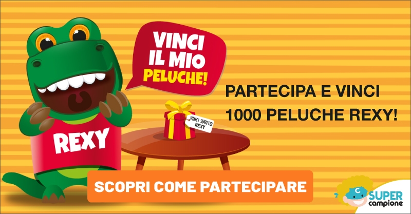 Vinci 1000 peluche Rexy con Beretta Vinci 1000 peluche Rexy con Beretta