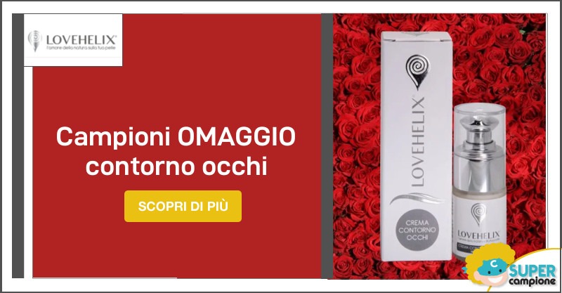Campioni omaggio contorno occhi Helix Campioni omaggio contorno occhi Helix