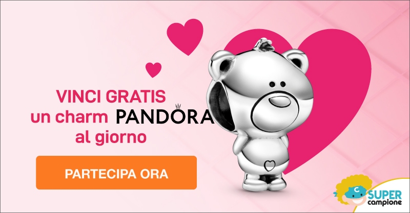 Vinci Gratis un charm al giorno PANDORA Vinci Gratis un charm al giorno PANDORA