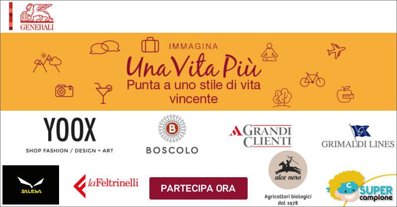 Generali: ricevi tanti buoni sconto