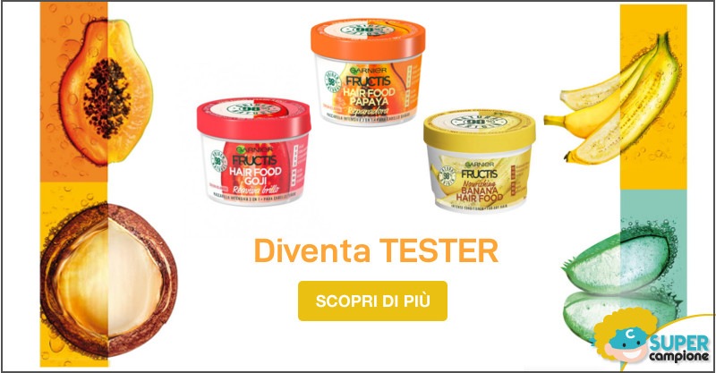 Diventa tester Garnier Fructis Hair Food