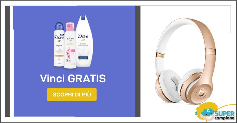 Vinci con Dove le cuffie wireless Solo3 Vinci con Dove le cuffie wireless Solo3