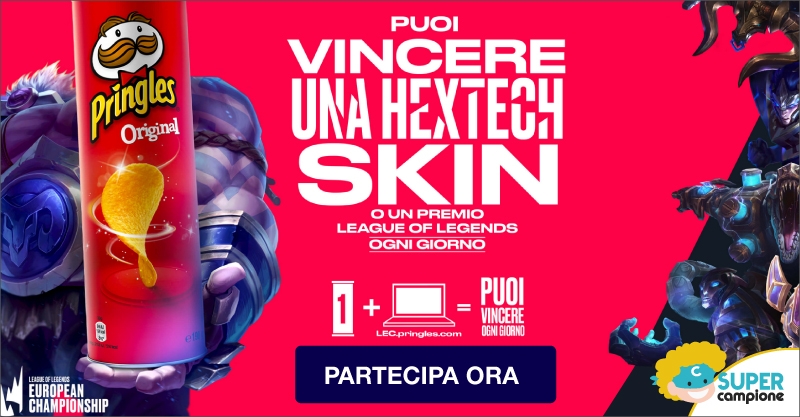 Vinci premi League of Legends con Pringles Vinci premi League of Legends con Pringles