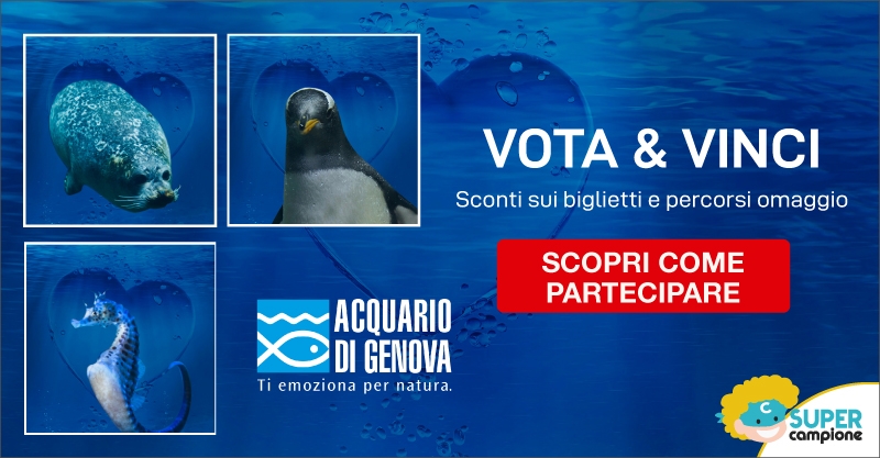 Vinci sconti sui biglietti dell'Acquario di Genova