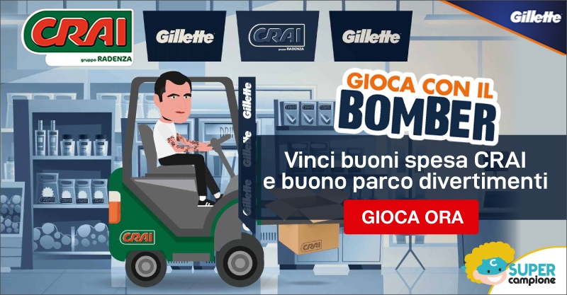 Vinci buoni spesa e buono per parco divertimenti con CRAI Vinci buoni spesa e buono per parco divertimenti con CRAI