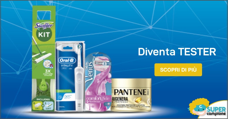 Diventa tester P&G