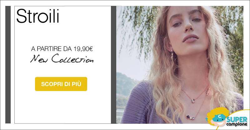 Stroili Oro: nuova collezione oro da 19,90€