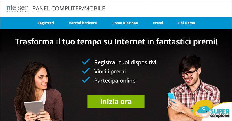 Nielsen: installa gratis l'App e vinci premi