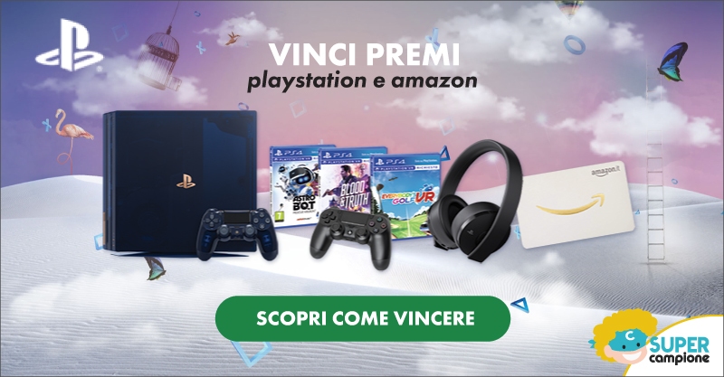 Vinci premi con PlayStation VR Vinci premi con PlayStation VR