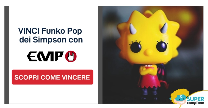 Vinci il Funko Pop dei Simpson con EMP Vinci il Funko Pop dei Simpson con EMP