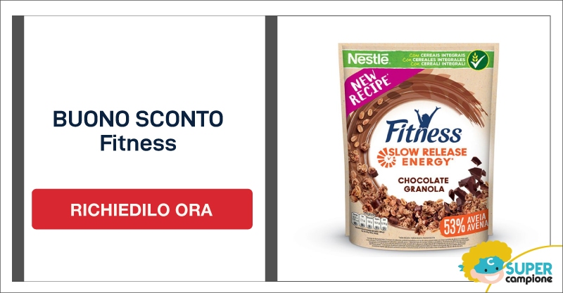 Buono sconto gratis Fitness Nestlè