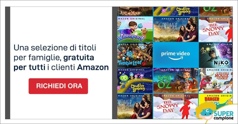 Amazon Prime Video + Prime Gratis per 30 giorni